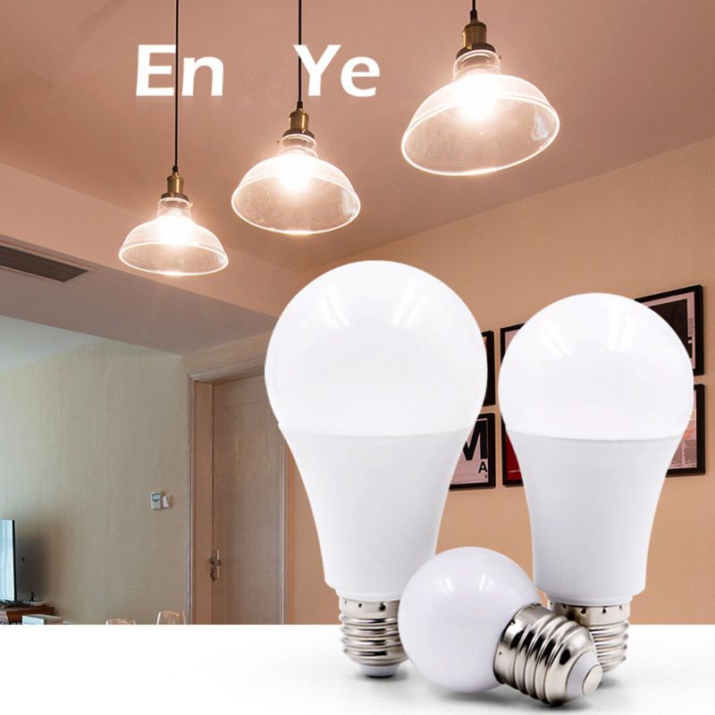 Bóng đèn LED 3W 5W 7W 9W 12W 15W 18W 20W E27 IC thông minh năng lượng thực cho phòng khách phòng ngủ nhà cửa