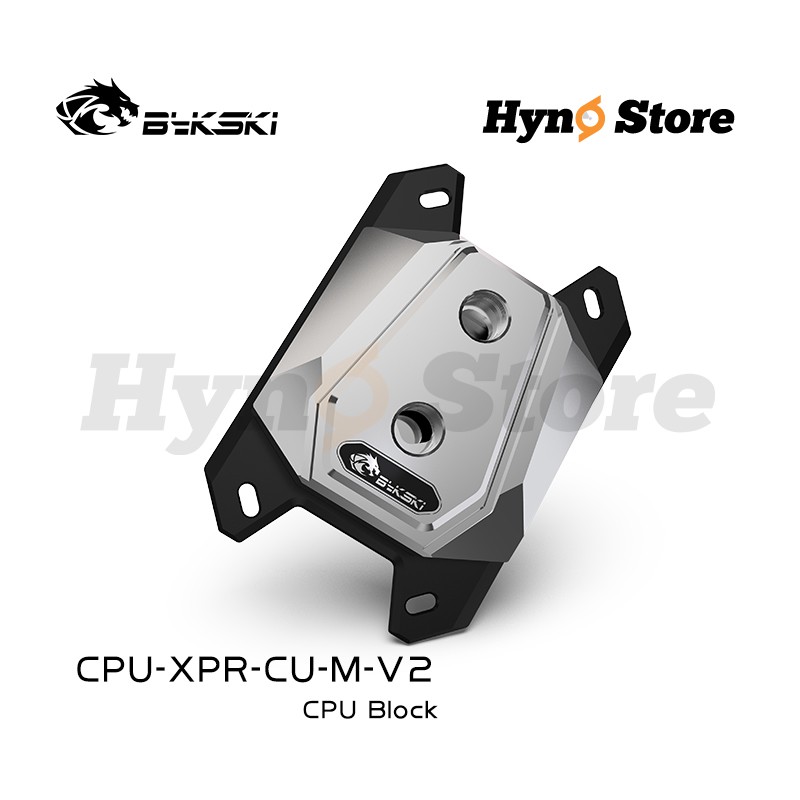 Block CPU Bykski Intel AMD full nikel thiết kế mới mẫu 2020 Tản nhiệt nước custom - Hyno Store