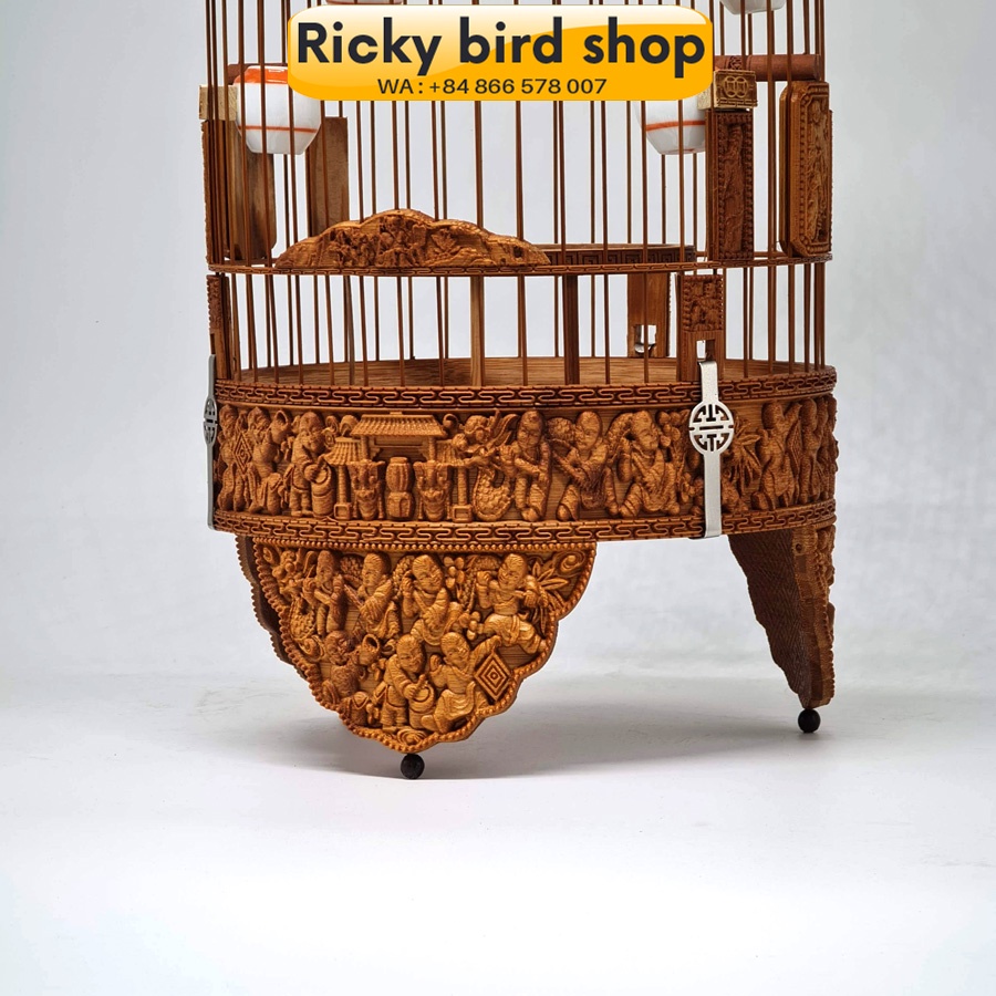 Lồng chim khuyên chạm  - Tích Ngũ Nhi
