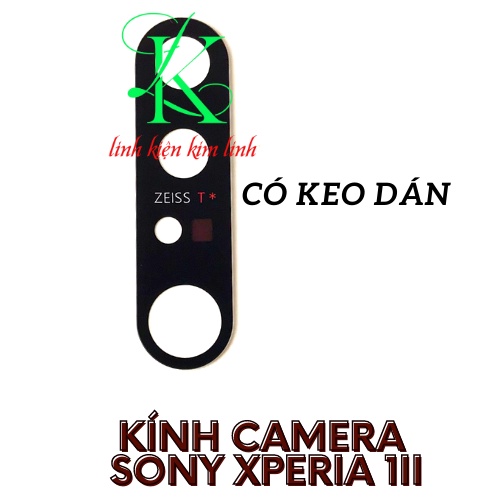 Kính camera sony xperia 1ii có sẵn keo dán ( Kính camera của sony Xperia 1II )