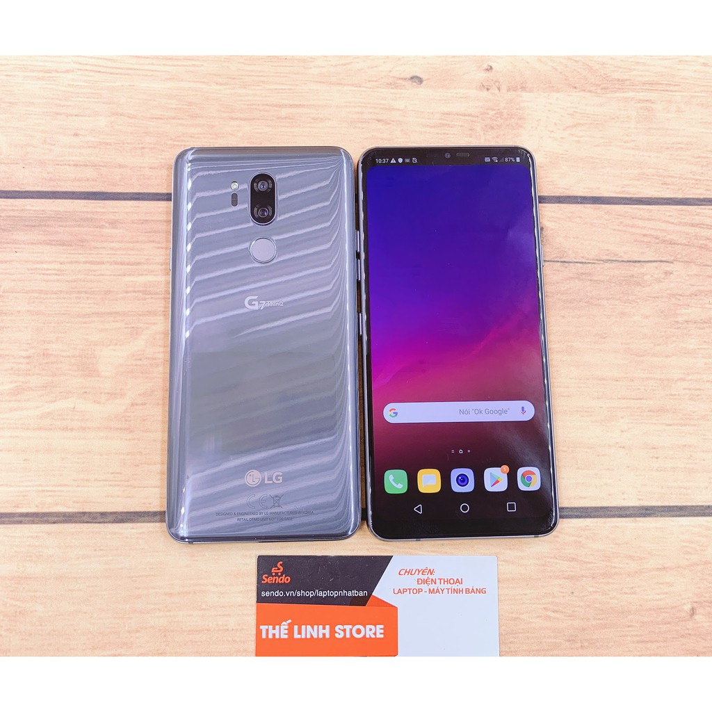 Điện thoại LG G7 ThinQ ram 4G 64G - Snap 845