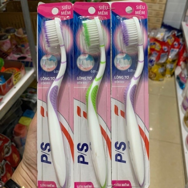 BÀN CHẢI ĐÁNH RĂNG PS LÔNG TƠ MỀM MẠI