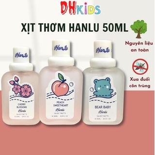 Xịt thơm quần áo trẻ em, nước hoa bear baby 50ml .
