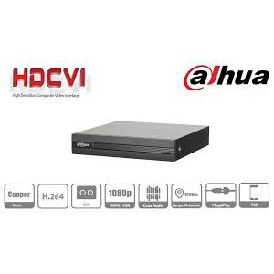 Đầu ghi hình HDCVI 8CH Dahua XVR1A08 kết nối cáp đồng trục, có hỗ trợ camera IP OnVIF