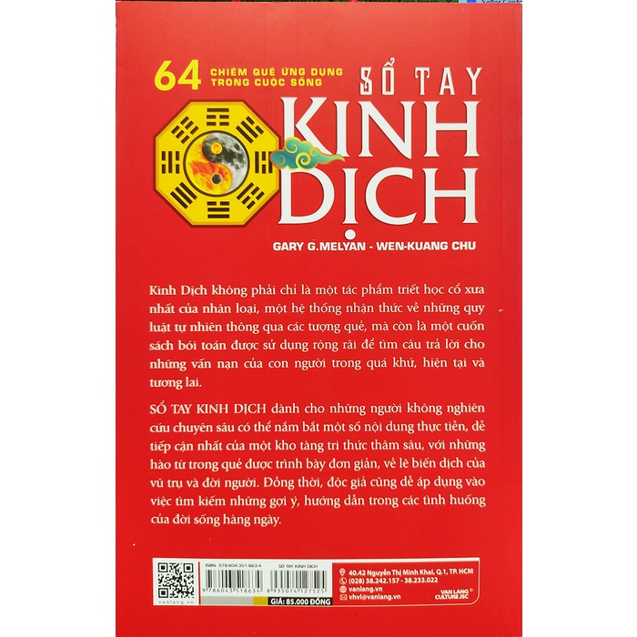 Sách Sổ Tay Kinh Dịch