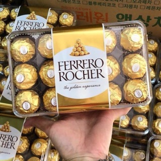 Date 9/2019-Socola hạt dẻ Ferraro Rocher 30 viên