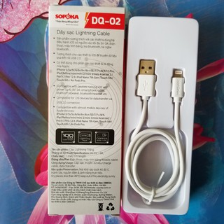 Cáp sạc Iphone và Android chính hãng Sopoka