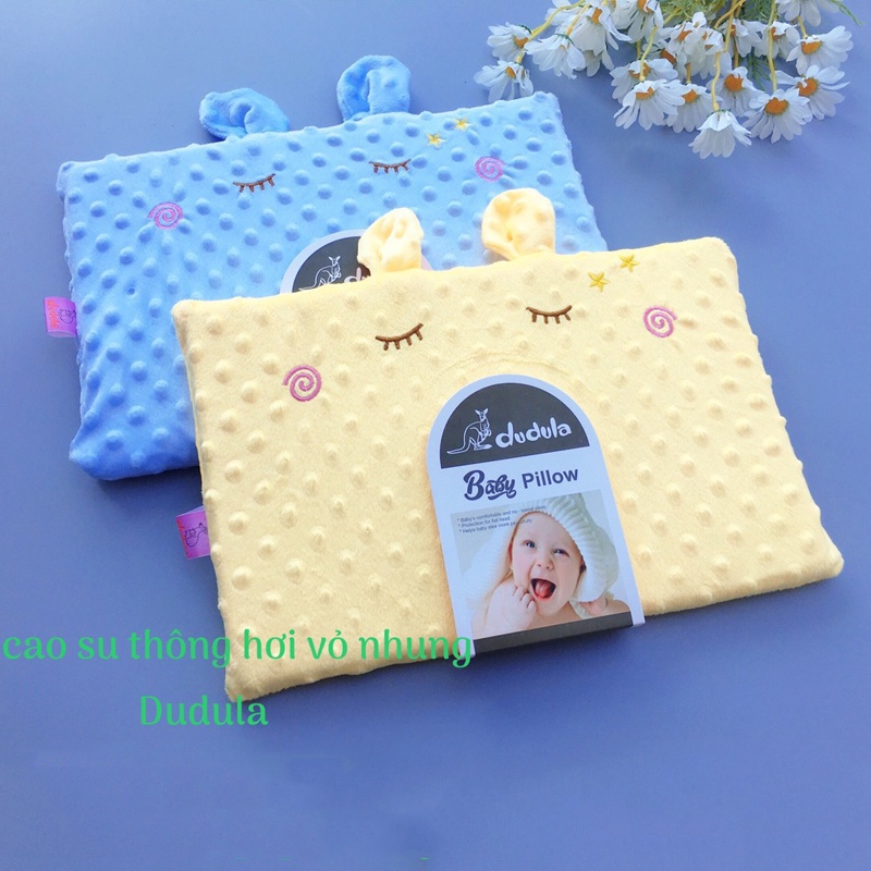 Gối cao su non thông hơi Dudula chống ngạt [HÀNG VIỆT NAM]