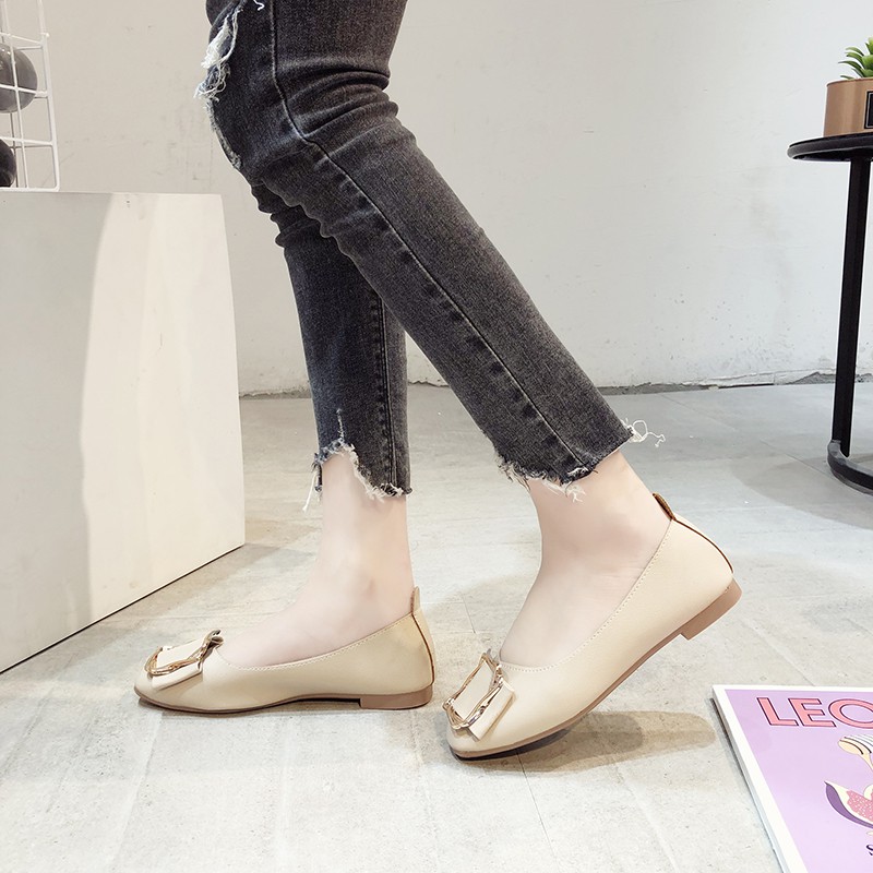 Giày Búp Bê Mũi Vuông Size Lớn 41-43 Thời Trang Cho Nữ | BigBuy360 - bigbuy360.vn