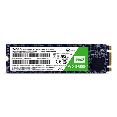 Ổ CỨNG SSD 240GB M.2 2280 SATA III – WD Green | BigBuy360 - bigbuy360.vn
