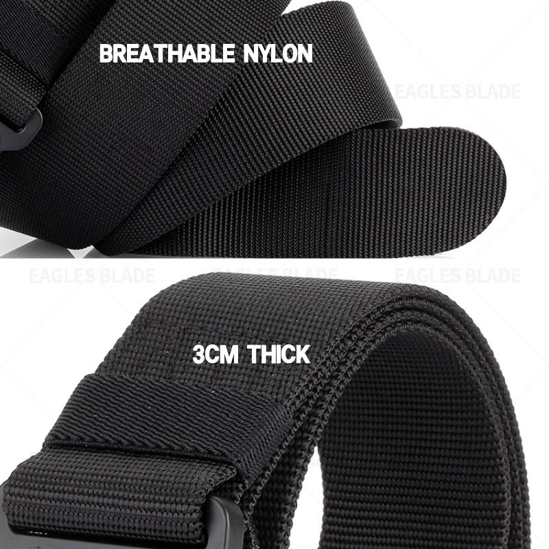 Thắt Lưng Chiến Thuật Eagllage 5CM Màu Đen