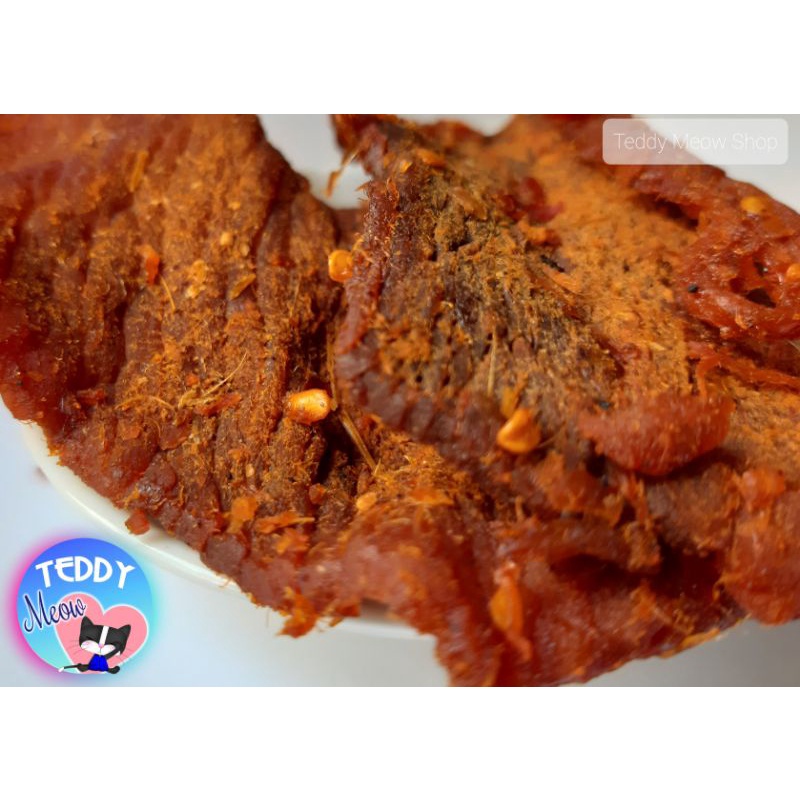 Teddy Meow - Khô Bò Miếng To Nguyên Chất Daklak 100% Nhà Làm, mềm ngon đặc biệt, chất lượng (Túi zip 250gr - 500gr) | BigBuy360 - bigbuy360.vn