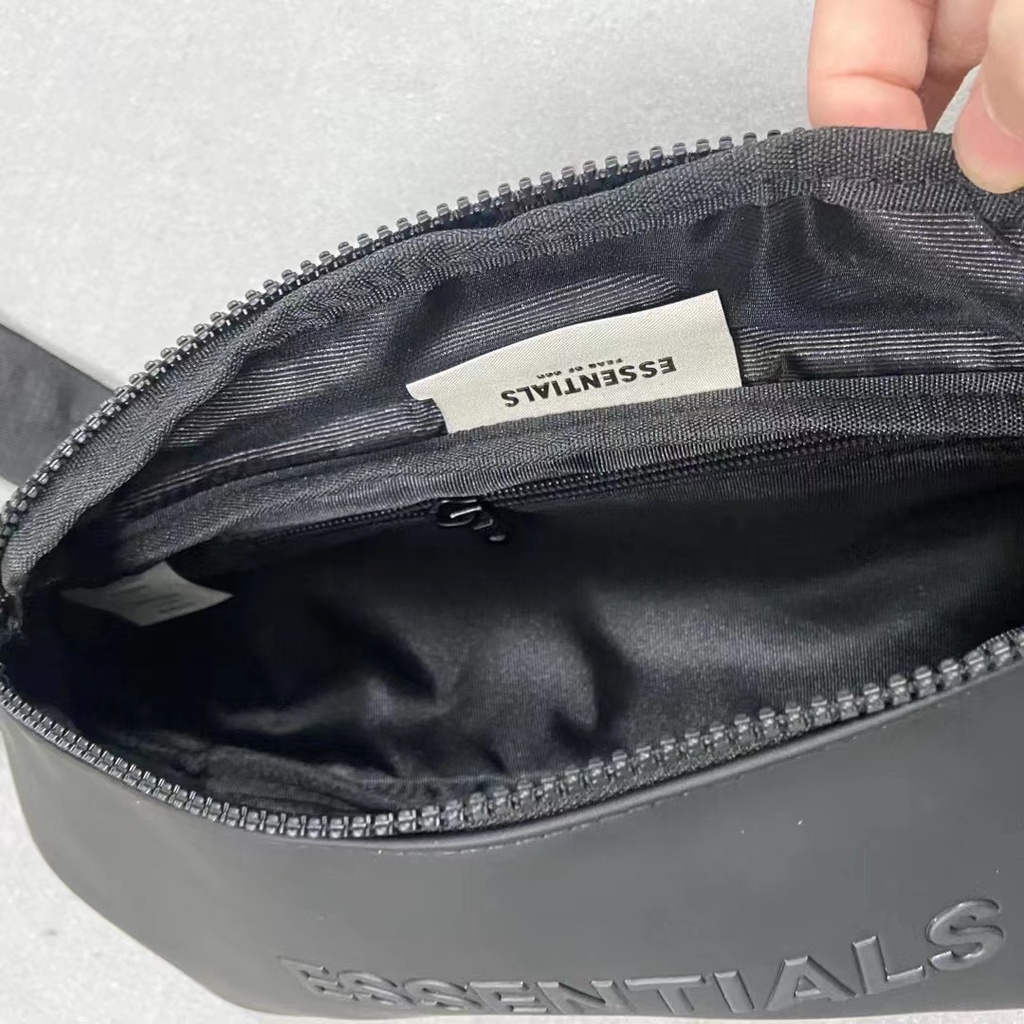 FEAR OF GOD FOG ESSENTIALS new double line portable light single shoulder diagonal chest bag casual small bag