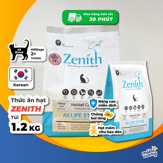 Thức ăn hạt mềm Zenith Hairball chống búi lông cho mèo