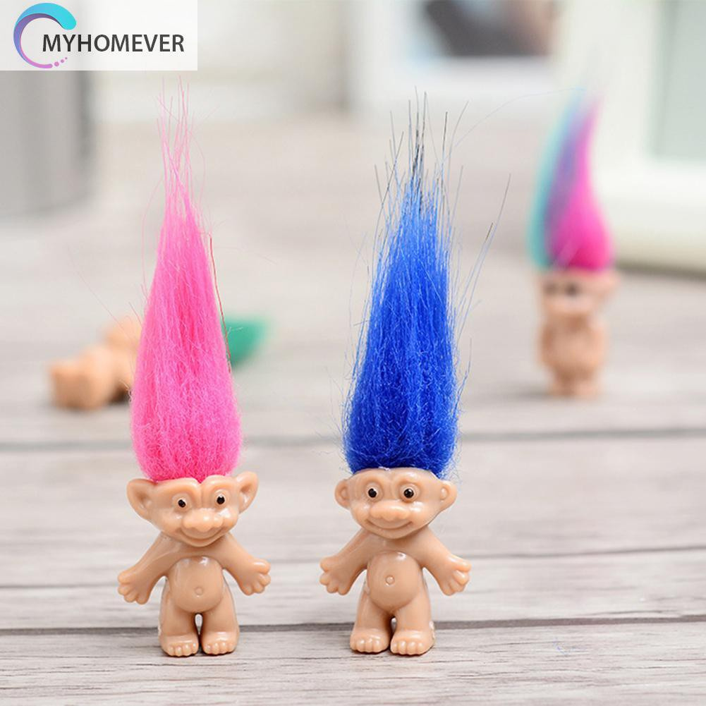 Pop It Fidget Đồ chơi 5pcs/set Plastic Magic Hair Fairy Vintage Big Devil Dolls for Kid Play Đồ chơis