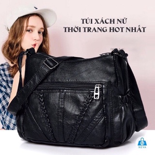 Túi da mềm vân cừu 9103