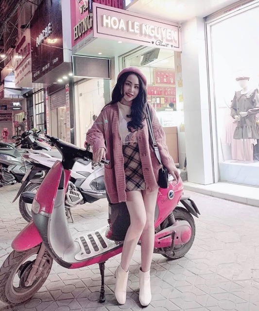 ÁO CADIGAN LEN THỪNG SIÊU XINH HÀNG L1 TAG N.O.N.O - L2 KHÔNG TAG CHẤT ĐẸP | BigBuy360 - bigbuy360.vn