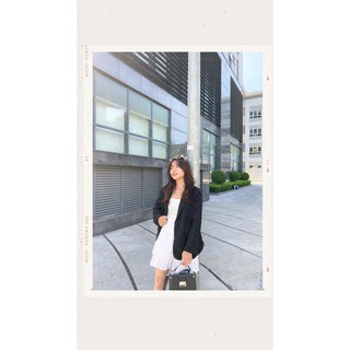 Chân váy ngắn nhún bèo