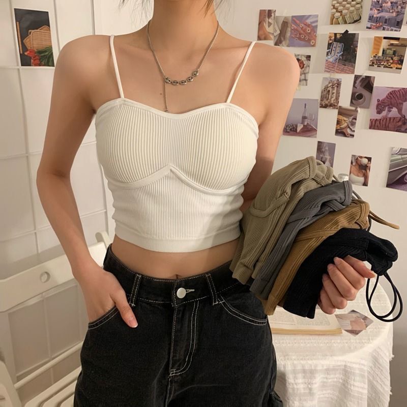 Áo bra croptop cúp ngang nâng ngực 2820