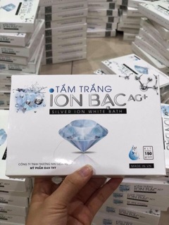 Tắm trắng ION BẠC Ag+