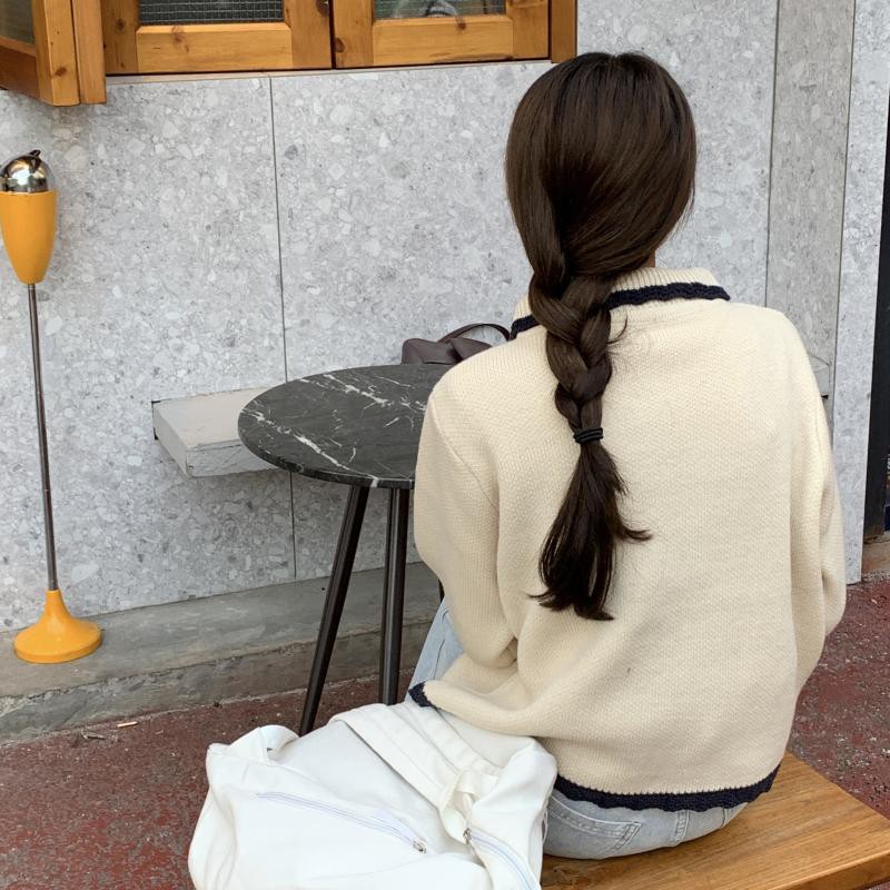 Áo cardigan len montoghi cổ công chúa viền ren ngọt ngào dễ thương Ulzzang Hàn Quốc A87