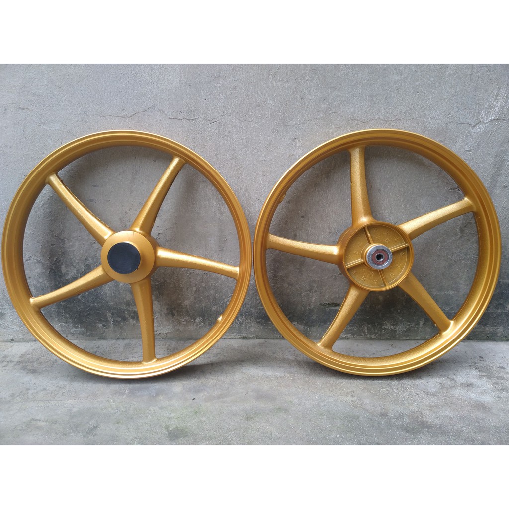 mâm 5 cây kiểu rcb lắp phanh đĩa waveS110 đĩa bằng, lắp phanh cơ đùm waveA110