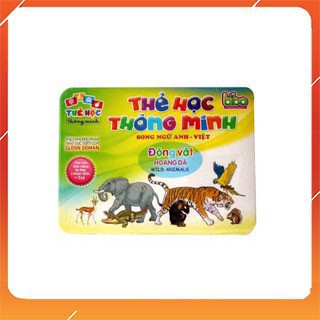Thẻ Học Thông Minh Chủ Đề Động Vật Hoang Dã