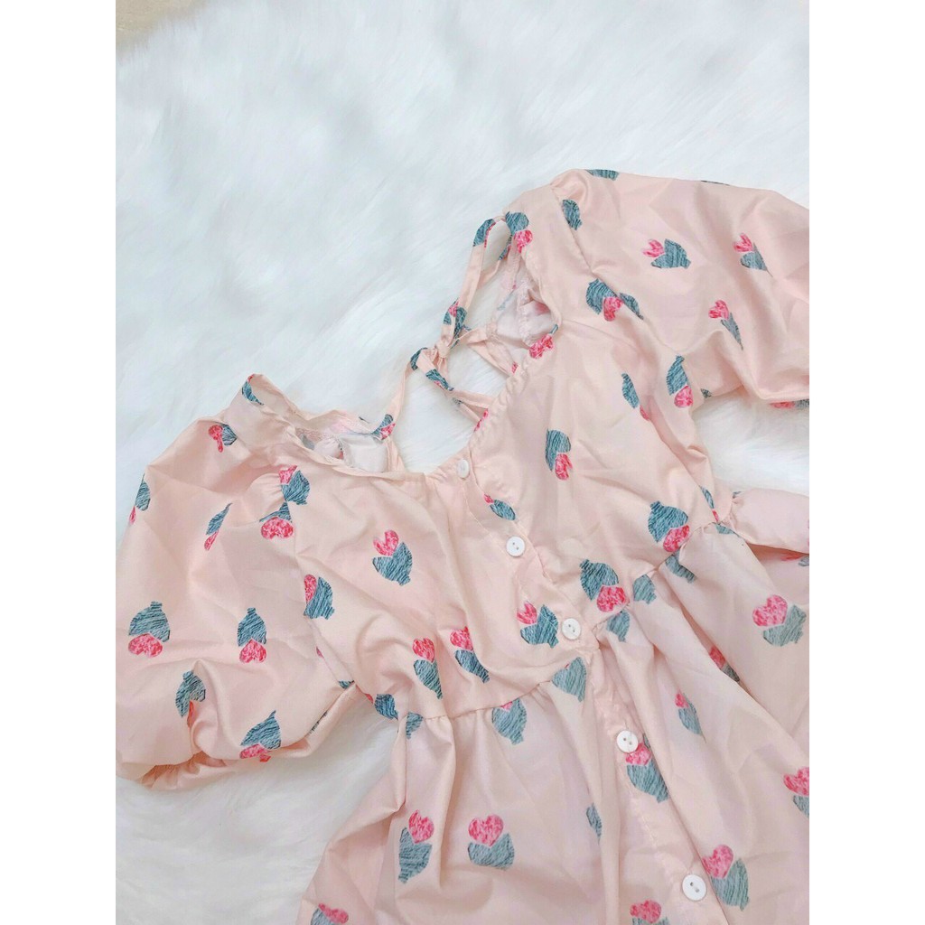 Set áo babydoll siêu dễ thương kèm quần