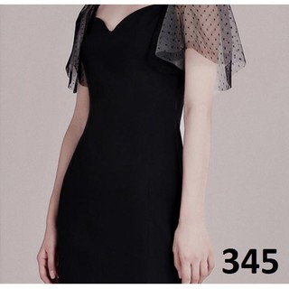 ĐẦM PHỐI TAY LƯỚI NỮ TÍNH-345