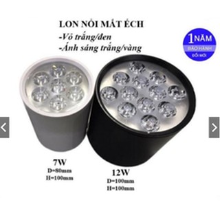 Đèn lon nổi 7w