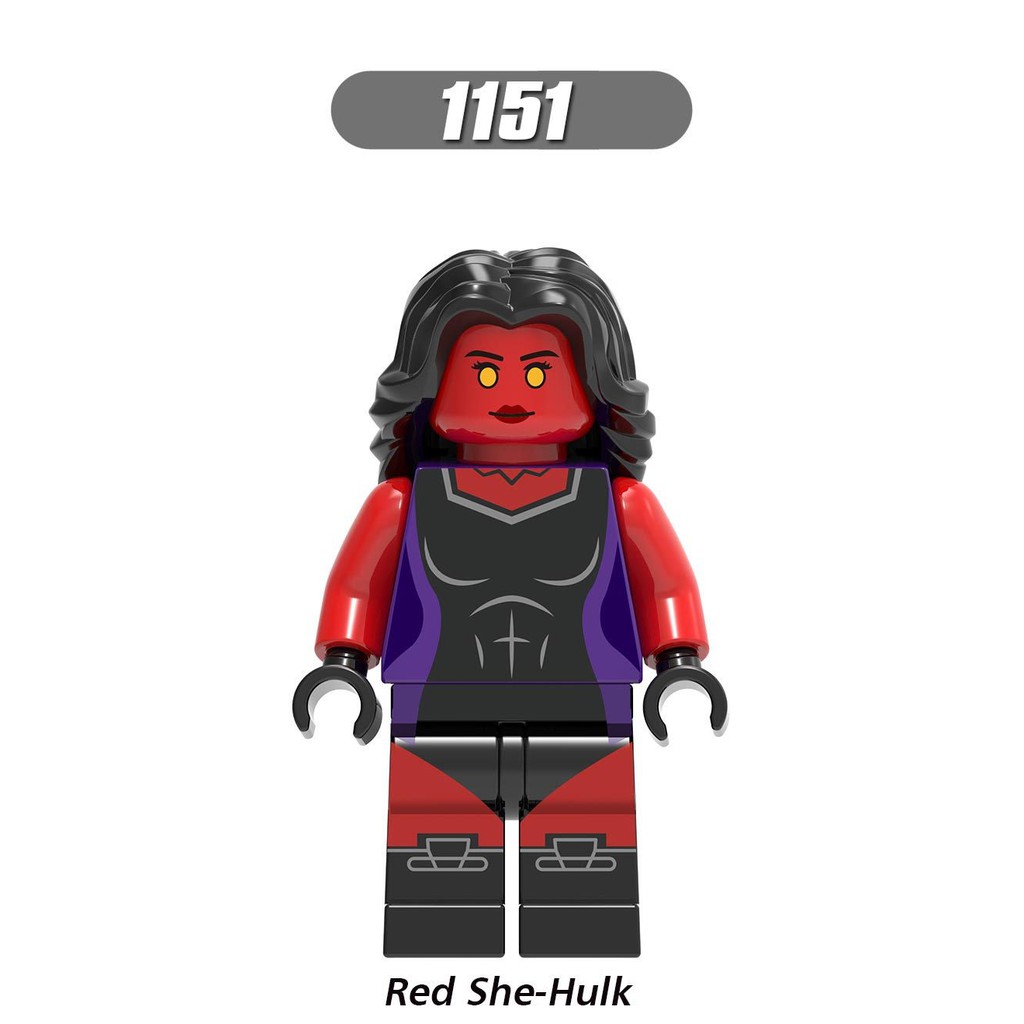 Mô hình nhân vật siêu anh hùng mavel Hulk Hawkeye Người Nhện Scarlet Đội trưởng Mỹ X0244
