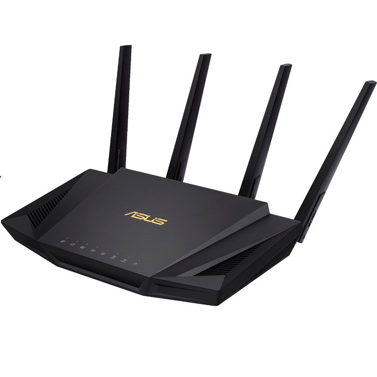 Thiết bị wifi Router Wifi Asus RT-AX58U Chuẩn AX3000 Dual Band WiFi 6 - Hàng Chính Hãng