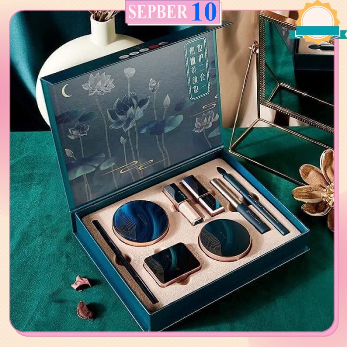 SẴN⚡CHÍNH HÃNG⚡Set Trang Điểm 💖 𝑭𝑹𝑬𝑬𝑺𝑯𝑰𝑷 💖 YOULIYOULA phiên bán Hoa Sen 8 Món