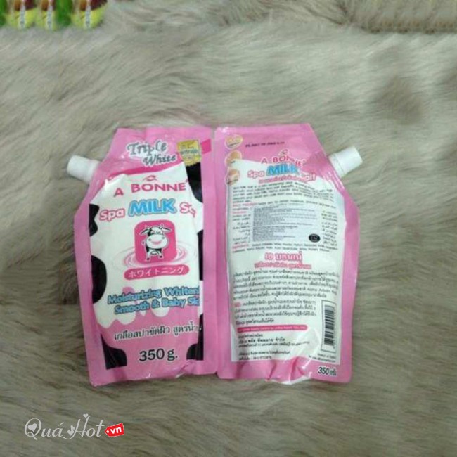 <THẬT 100%> Muối tắm trắng tẩy tế bào chết con bò Abonne Thái Lan 3 mẫu | BigBuy360 - bigbuy360.vn