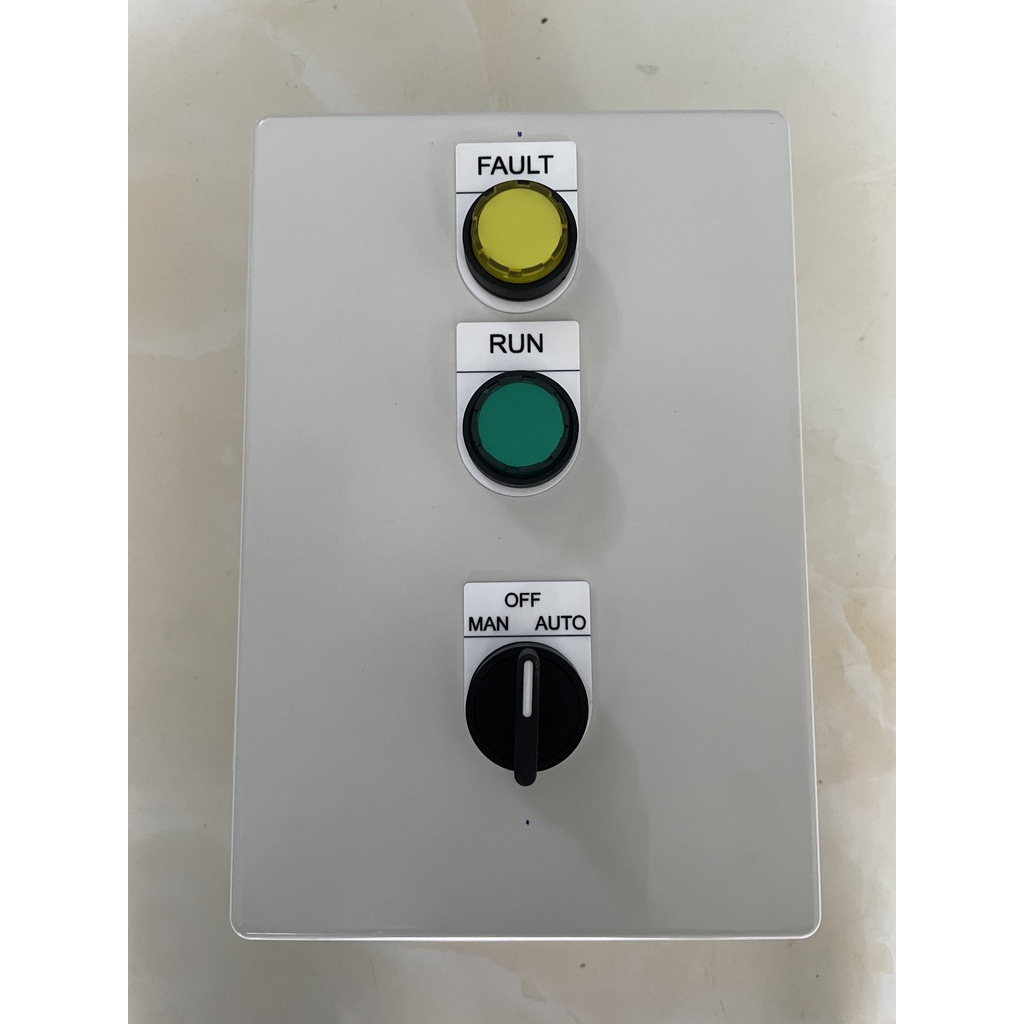 Tủ điện điều khiển bơm nước sử dụng phao dưới 3Hp