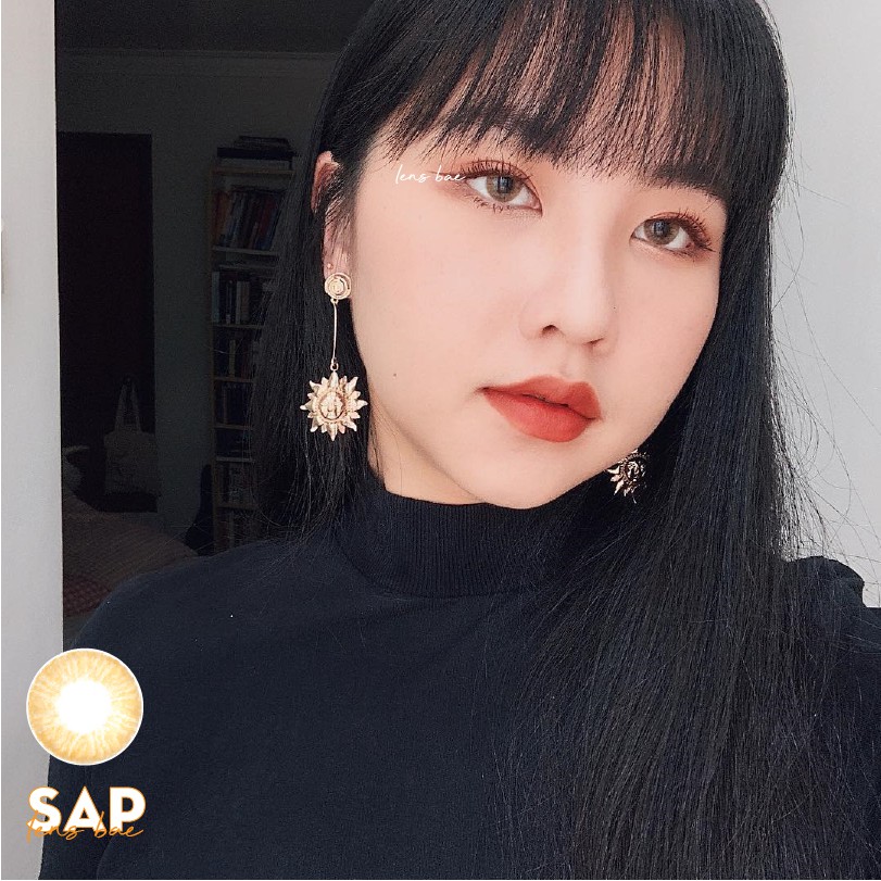 Xả hàng Lens Vassen Sapphire Brown date T5/2022