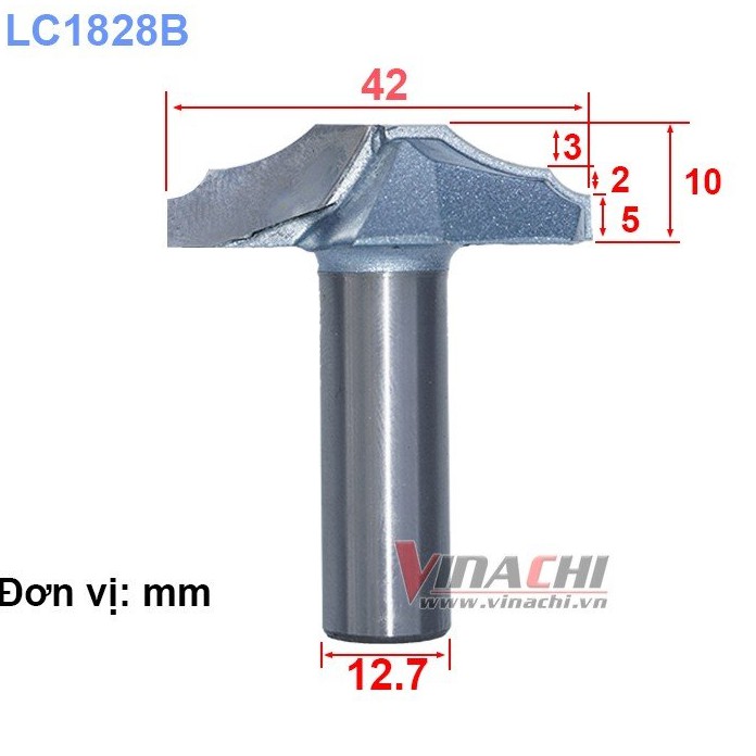 NGHỀ MỘC MŨI HUỲNH VÁN TIDEWAY LC1828B -1 MŨI