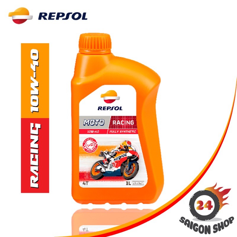 NHỚT REPSOL RACING 10W40 Tổng Hợp Toàn Phần