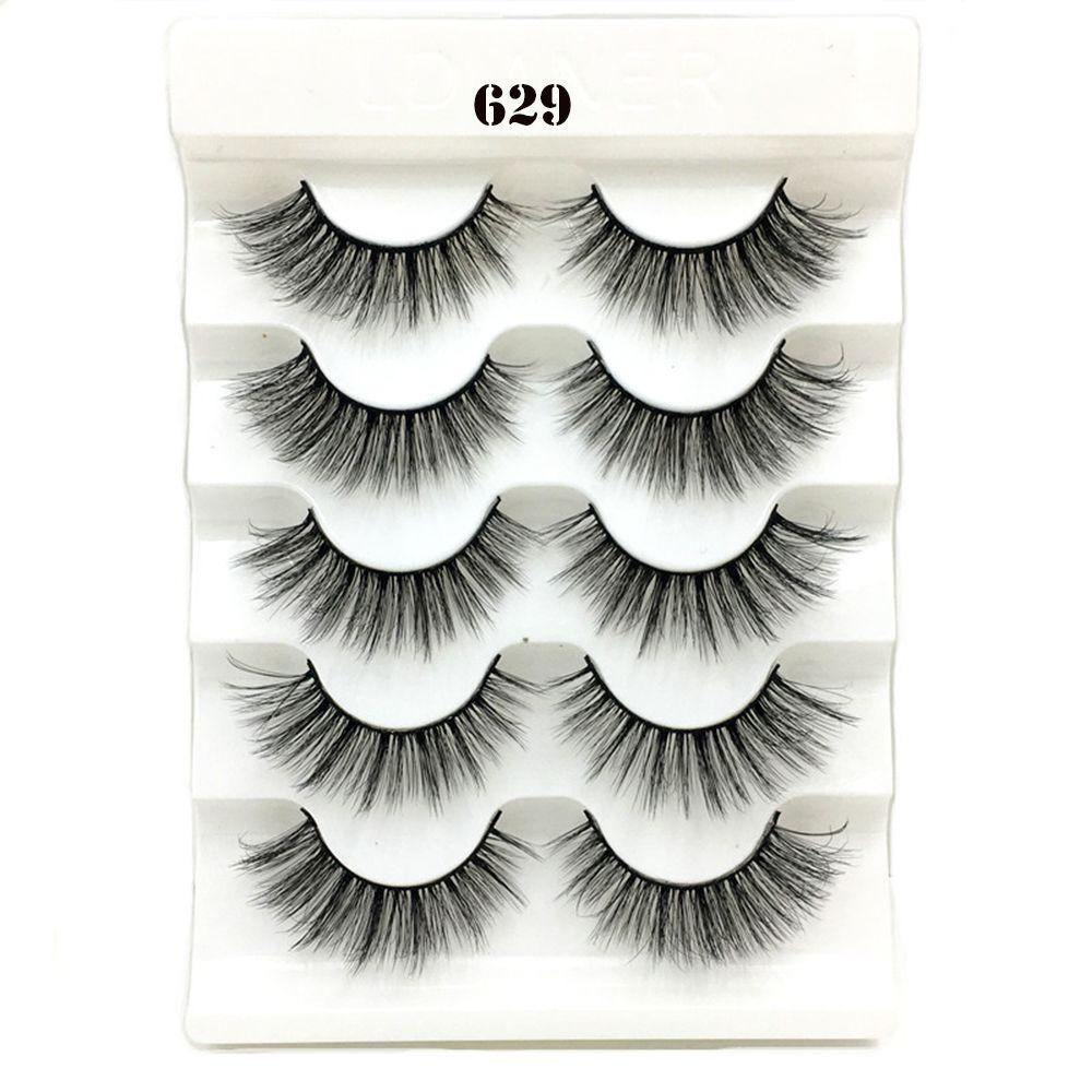 ME Set 5 Cặp Lông Mi Giả 3D Dành Cho Nữ