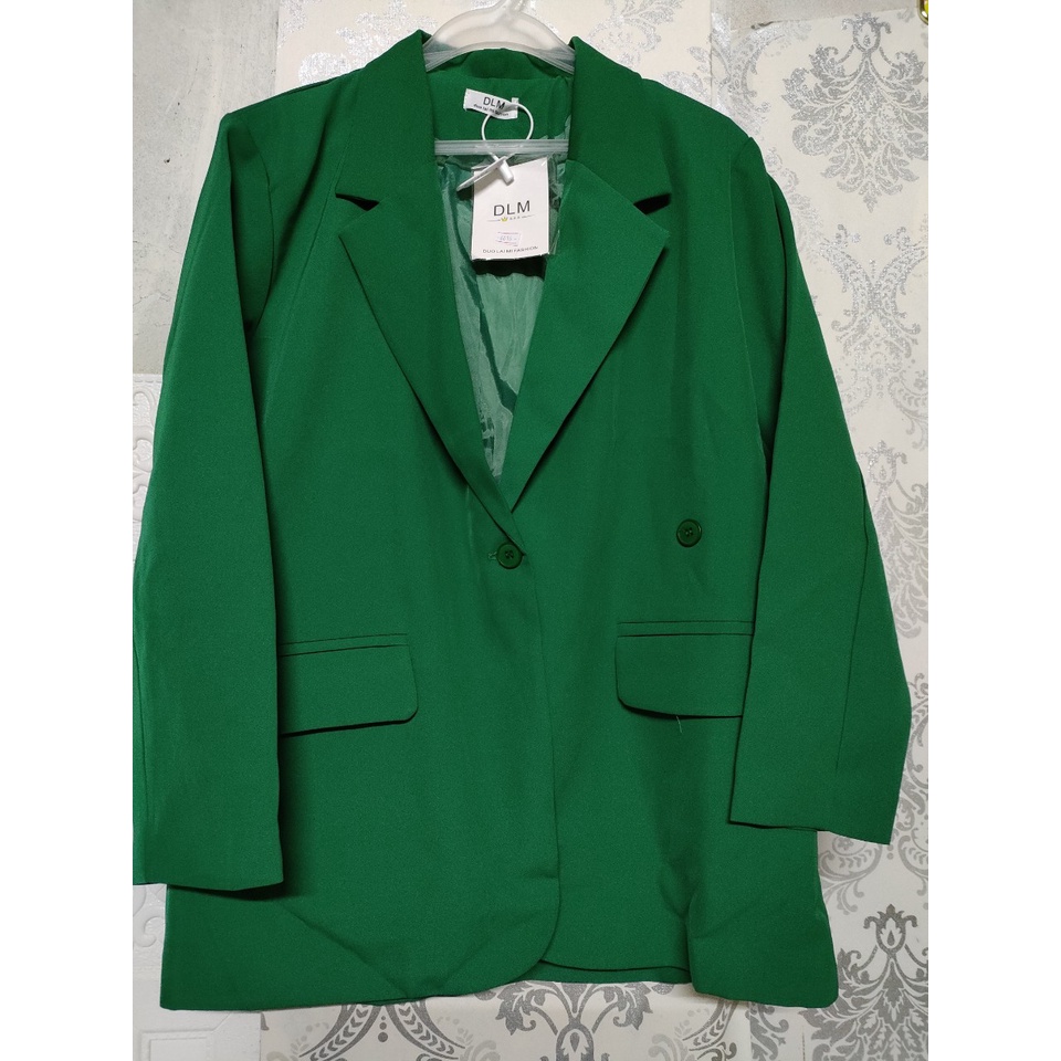 Ảnh thật 3 hình cuối-HC868.Áo blazer thiết kế lưng khuy phong cách kiểu mới độc đáo