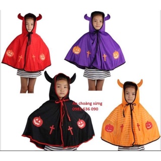Áo choàng Sừng Halloween