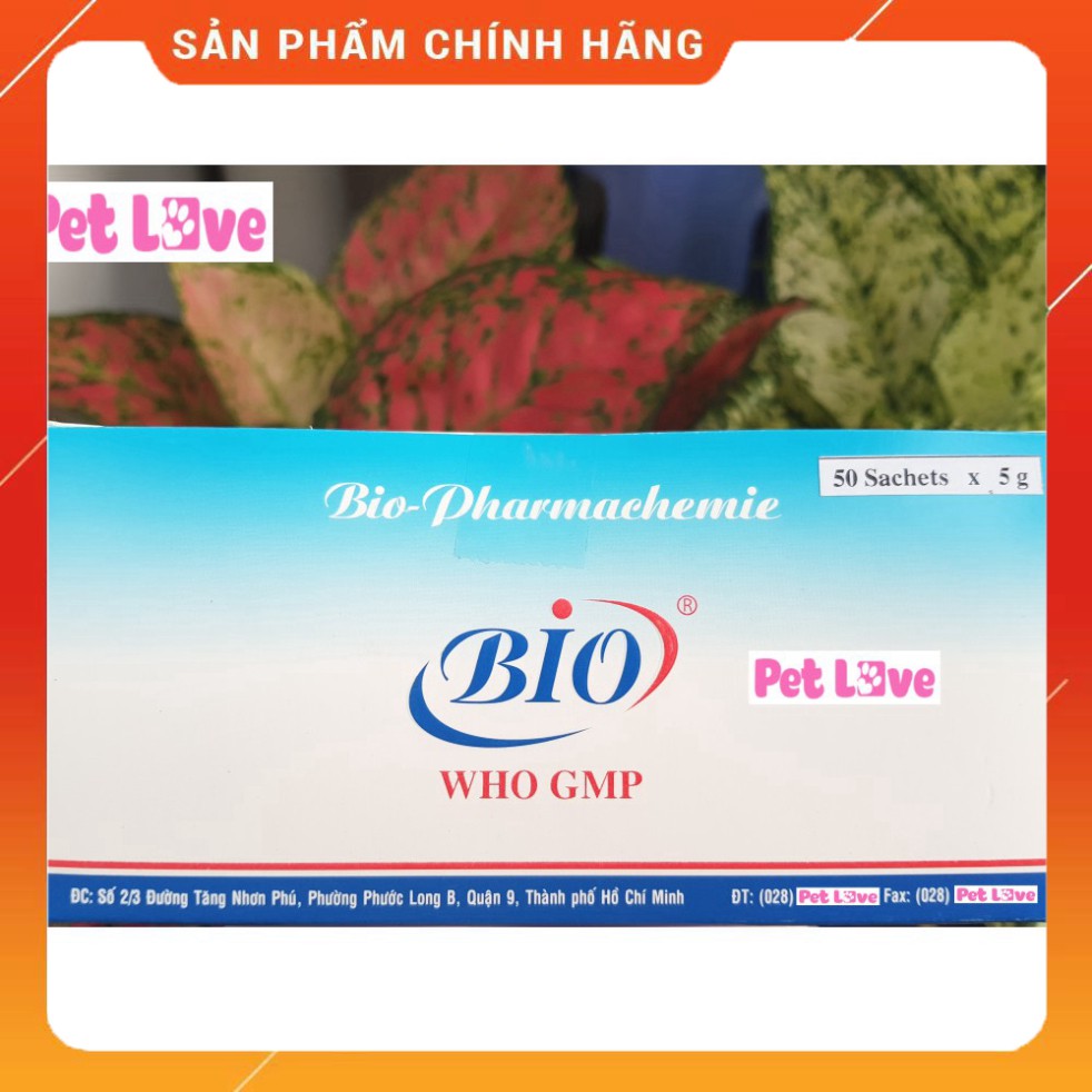 [PETHOME] Combo 10 gói Bio Vit Plus bổ sung vitamin, tăng sức đề kháng chó mèo