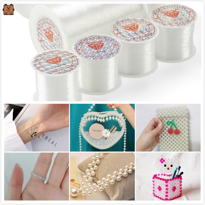 Cuộn dây cước trong suốt tự làm đồ trang sức tiện dụng