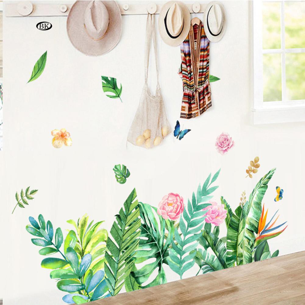 Giấy Dán Tường Họa Tiết Hoa Và Bướm Trang Trí Nội Thất