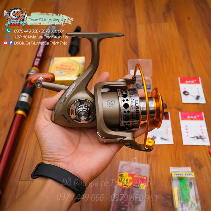 ❇️COMBO CẦN CÂU❇️ GIÁ 399K shimano 3m , 3m6 - máy LC6000 , FULL phụ kiện ( Đẹp Bền Rẻ )