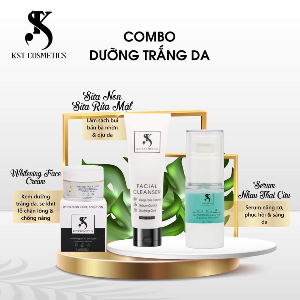 [CHÍNH HÃNG]serum dưỡng ẩm trắng da cao cấp kst chiết xuất từ nhau thai cừu