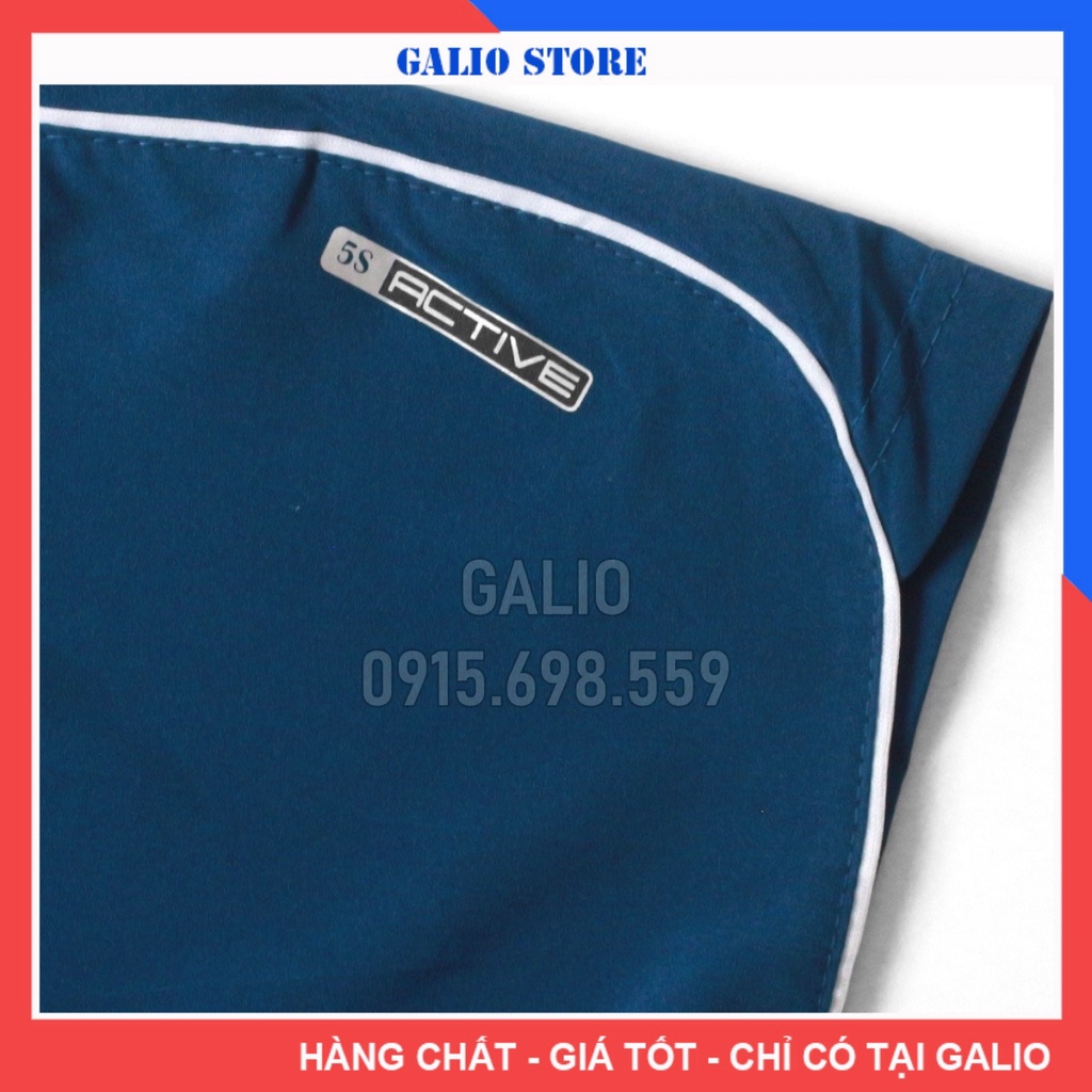 Quần đùi nam thể thao 5S vải dù gió, Quần short nam năng động mặc nhà thoải mái vận động | Galio