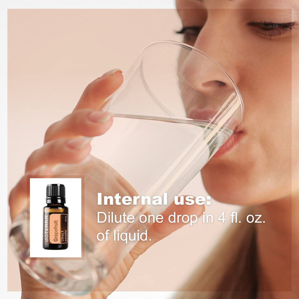 Tinh Dầu Bưởi Hồng Grapefruit Tinh Dầu Nguyên Chất doTERRA USA - Grapefruit Oil | doTERRA Essential Oils 15ml