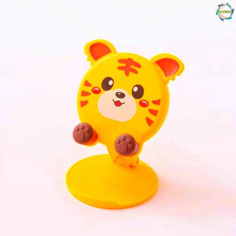 Giá Đỡ Điện Thoại gấp gọn hình thú đế tròn để bàn - Hình Thú Dễ Thương siêu nhẹ đa năng tiện dụng [SKY]