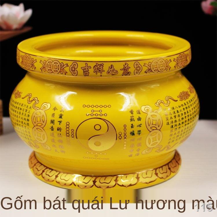 SLư hương gốm sứ thơm thờ gia tiên, thờ thần tài